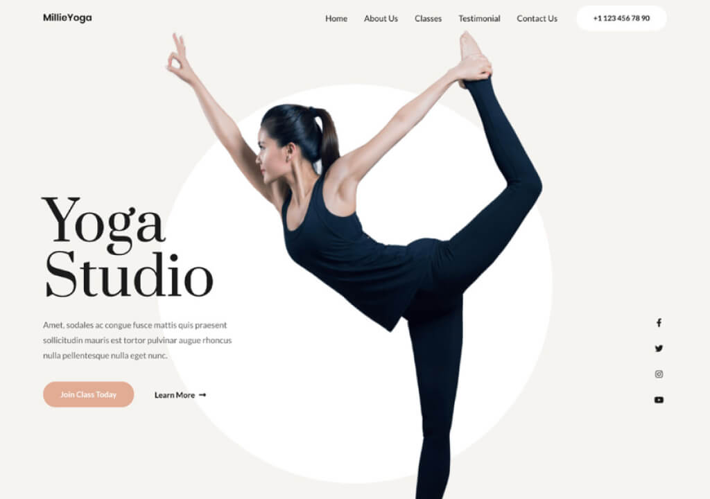 Yoga Studio digital download store theme product featured image 7